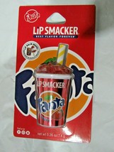 Lip Smacker Fanta Lip Balm Flavor Fanta Strawberry net wt .26 oz - £13.53 GBP