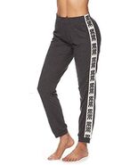 NEW BEBE Women&#39;s Size Medium Skinny Lounge Sleepwear Pajama Grey Jogger ... - €17,17 EUR