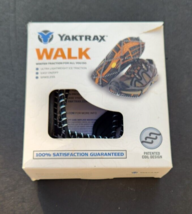 New Yaktrax Traction Cleats, Size Medium Walk, Work, Run on Snow and Ice - $15.19