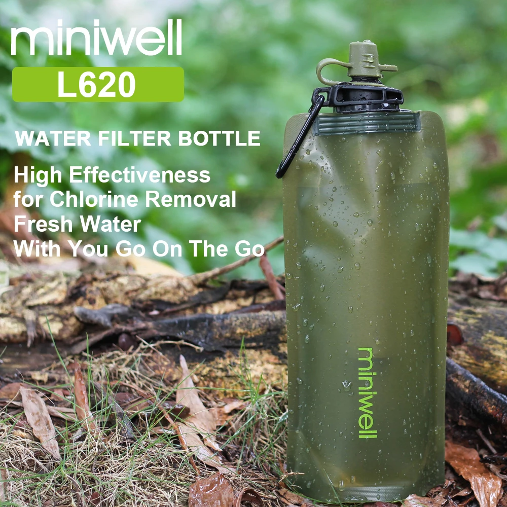 Miniwell Survival Outdoor Camping &amp; Hiking Portable Water Purification - £35.89 GBP