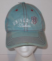 Universal Studios Stage 12 teal Light blue Adjustable Hook &amp; Loop Hat Ca... - €21,06 EUR