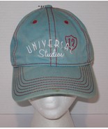 Universal Studios Stage 12 teal Light blue Adjustable Hook &amp; Loop Hat Ca... - $456.57 MXN
