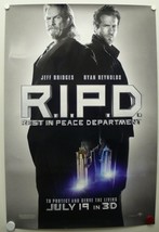 R.I.P.D A 2013 Jeff Bridges, Ryan Reynolds, Mary-Liouse Parker-One Sheet - £15.78 GBP