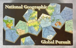 Vintage 1987 National Geographic Global Pursuit Board Game, Complete - £14.55 GBP