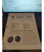Chevrolet Service News Volume 32 February 1960 #2 Generator Fand Pully A... - $6.92