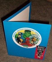 1992 X-MEN/HULK/SPIDER-MAN/WOLVERINE/CAPTAIN America Folder - £32.14 GBP