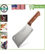 Professional Meat Cleaver - 8 Inch Heavy Duty Knife with Comfortable Woo... - $849.12 MXN