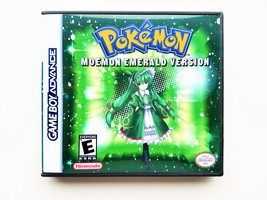 Pokemon Moemon Emerald Game / Case - Gameboy Advance (GBA) USA Seller - £12.50 GBP+
