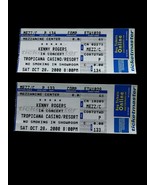 Vtg (2) Kenny Rogers Concert Ticket Stubs TROPICANA CASINO/RESORT VEGAS ... - $1,767.00 MXN