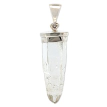 Starborn Laser Quartz Pendant Necklace (22&quot;) Clear - $141.55