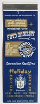 Holiday Tours - Antique Cars &amp; Museum - Harrisburg, Pennsylvania Matchbook Cover - £1.60 GBP