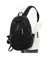 School Backpack Black Middle High School Backpacks College Bookbag Laptop - $39.92 CAD