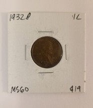 1932 P Lincoln Wheat Cent Penny -  Not Stock Photos - BETTER GRADE - $16.82