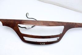 07-13 MERCEDES-BENZ W221 S600 V12 DASH DASHBOARD WOOD BEZEL TRIM E4135 image 10