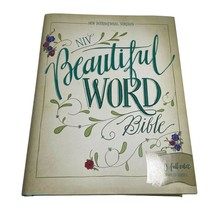 Bible New International Version NIV Beautiful Word Bible u 500 Full Color Illust - £42.62 GBP