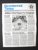 September 1975 Bicentennial Times - American Bicentennial Publication  - £9.38 GBP