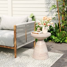 Lightweight Concrete Side Table: Indoor/Outdoor - £1,124.90 GBP