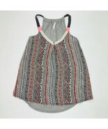Xhilaration Hi-Low Halter Tank Top Multicolor Wms Size S/P - $290.72 MXN