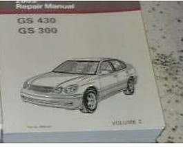 2004 Lexus GS430 GS300 GS 430 GS 330 Service Atelier Réparation Manuel Volume 2 - £202.03 GBP