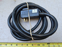 24PP76 GFCI LEAD CORD, 14/3 WIRES, 10&#39; LONG, STW CABLE, TESTS GOOD, VERY... - $28.00