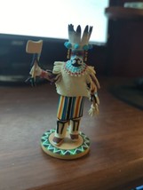 4.5&quot; Hand carved and painted New Mexico Zuni Kachina doll by Ravon Chavez - $49.50