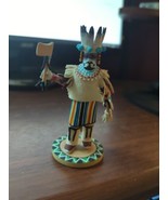 4.5&quot; Hand carved and painted New Mexico Zuni Kachina doll by Ravon Chavez - £38.93 GBP