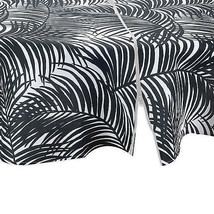 Kauai Indoor Outdoor Fabric 70&quot; Round Tablecloth Beach Summer Zip Umbrel... - £28.85 GBP