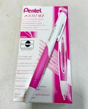 NEW Pentel 12-Pack Jolt 0.7mm Mechanical Pencils Pink Grip Classroom Supplies - £13.44 GBP