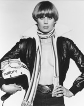 Joanna Lumley 16x20 Poster holding helmet as Purdey The New Avengers - £15.72 GBP