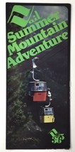 Vail Summer Mountain Adventure Brochure 1980s Colorado White River Natl ... - $20.00