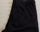 Missok Acrylic Black Knit Straight Skirt Misses Size Large - $24.74