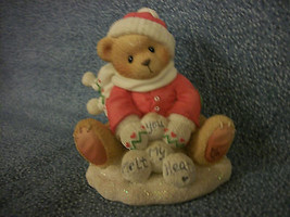 1997 Cherished Teddies TED &quot;Snow Fun When You&#39;re Not Around&quot; 7D7/315 Enesco  - £5.98 GBP