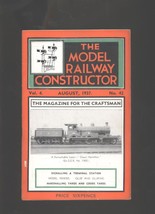 The Model Railway Constructor - August 1937 - £3.36 GBP