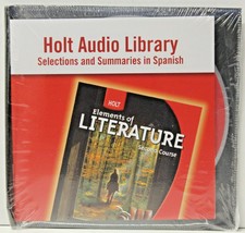 HOLT AUDIO LIBRARY ELEMENTS OF LITERATURE SPANISH SECOND COURSE CD-ROM - £15.72 GBP