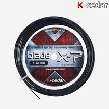 Korea K-cedar Blade X-7 1.25 12m Tennis String Racket Poly Bulk/Demo Pac... - $26.01