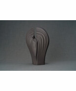 Guardian Handmade Cremation Urn for Ashes - Large | Gray Matte | Ceramic - $622.67 CAD+