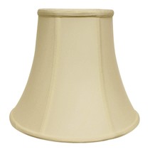 12&quot; Ivory Premium Bell Monay Shantung Lampshade - £82.15 GBP