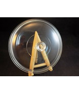 REPLACEMENT POT CASSEROLE LID Glass PYREX 624-C 24 Round 8.25&quot; across - $25.60 CAD