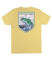 Columbia Mens Pfg Flivver Graphic T-shirt Size Small Color Sunlit - £27.07 GBP