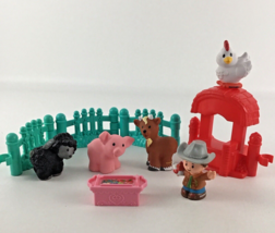 Fisher Price Little People Ranch Farm Play Set Lot Figure Animals Access... - £19.57 GBP