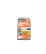 New 25 Pack E-Z Ancor 25200 Twist-N-Lock 50 lbs Drywall Anchor with Screws - $18.78 CAD