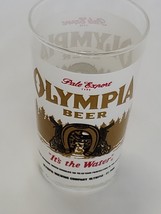 VINTAGE Olympia Beer It&#39;s in the Water 12 oz Glass - £14.28 GBP