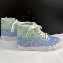 Vans x Sandy Liang Women&#39;s Ombre Blue High Top Sneakers Size 6.5 SKU 6114 - £38.44 GBP