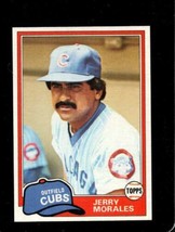 1981 Topps Traded #805 Jerry Morales Nm Cubs *X73913 - £0.76 GBP