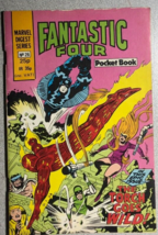 Fantastic Four Pocket Book #26 Namor Inhumans 1982 Marvel Comic Uk 52p Digest F- - $24.74