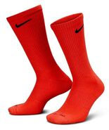 DISCONTINUED NIKE DRI-FIT EVERYDAY PLUS Cushion Crew Socks CRANBERRY WOM... - €17,49 EUR