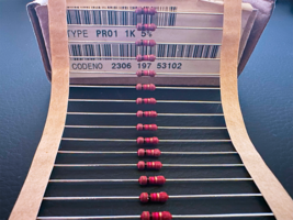 50Pcs PR01 1K 5% Vishay Power Metal Film Leaded Resistor 1KOhm 1W - €4,25 EUR