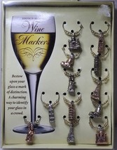 Boston Warehouse Landmark Wine Markers-Set Of 12 - £14.01 GBP