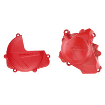Polisport Clutch/Ignition Covers Kit Red for 2017-2022 Honda CRF450RMfg ... - £49.77 GBP