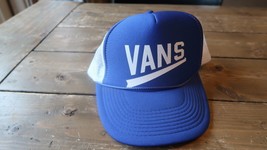 Blue VANS Trucker Hat White - $5.93